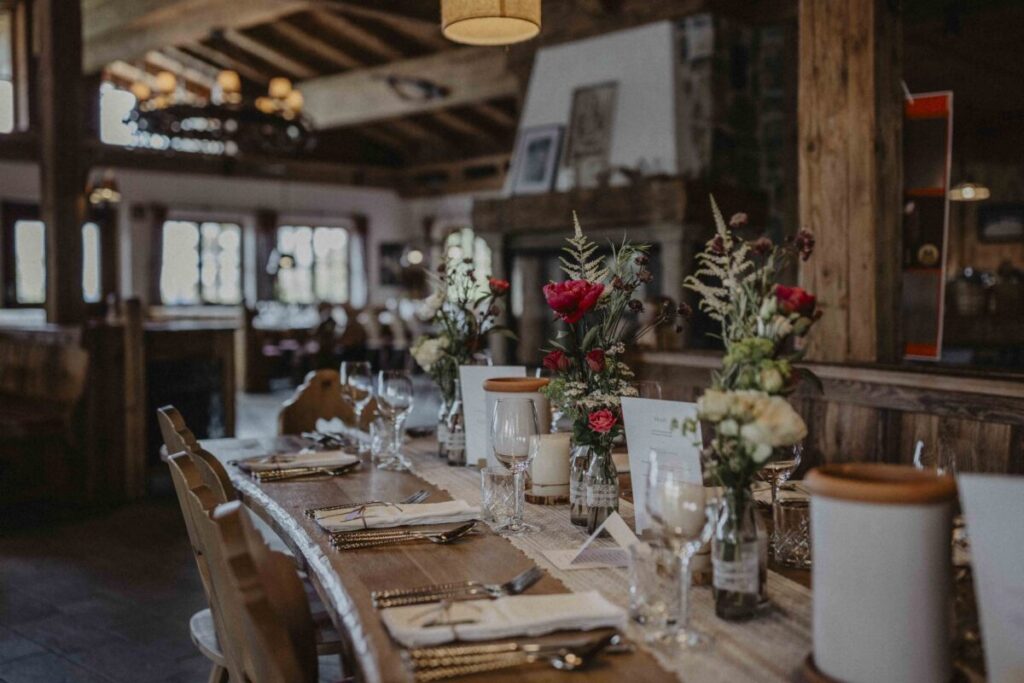 Hochzeit auf einer Alm