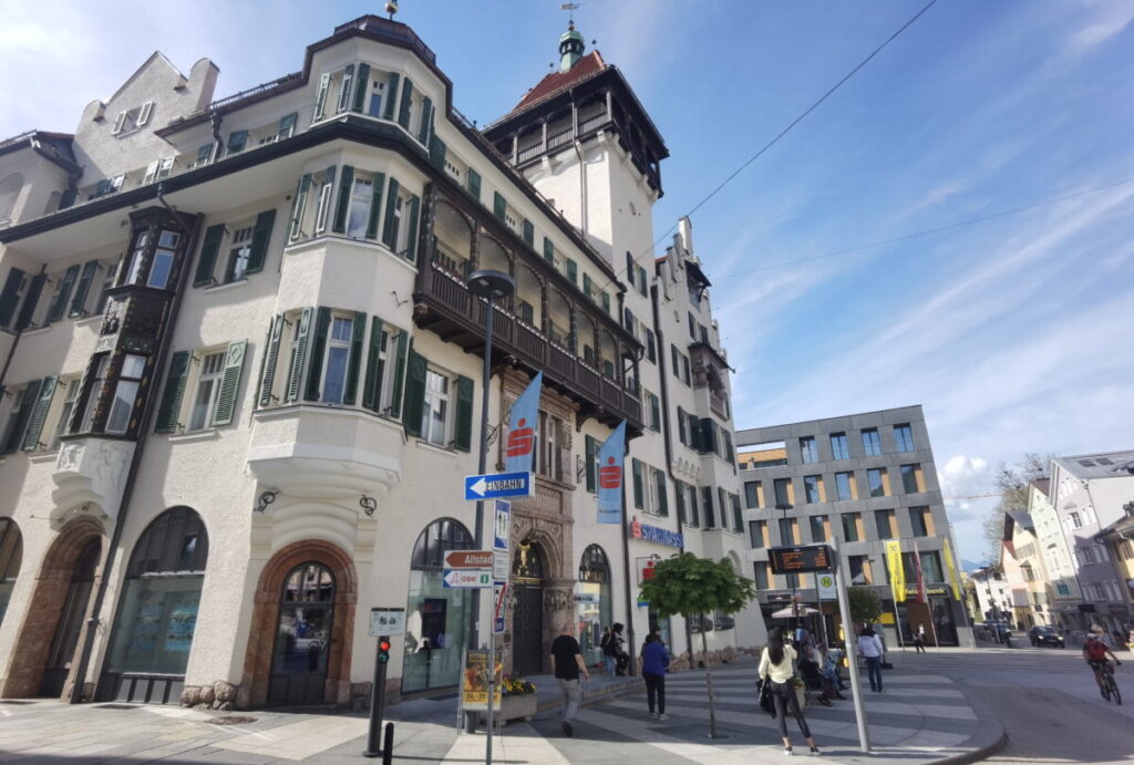 Sparkasse Kufstein - schönstes Jugendstilhaus in Tirol